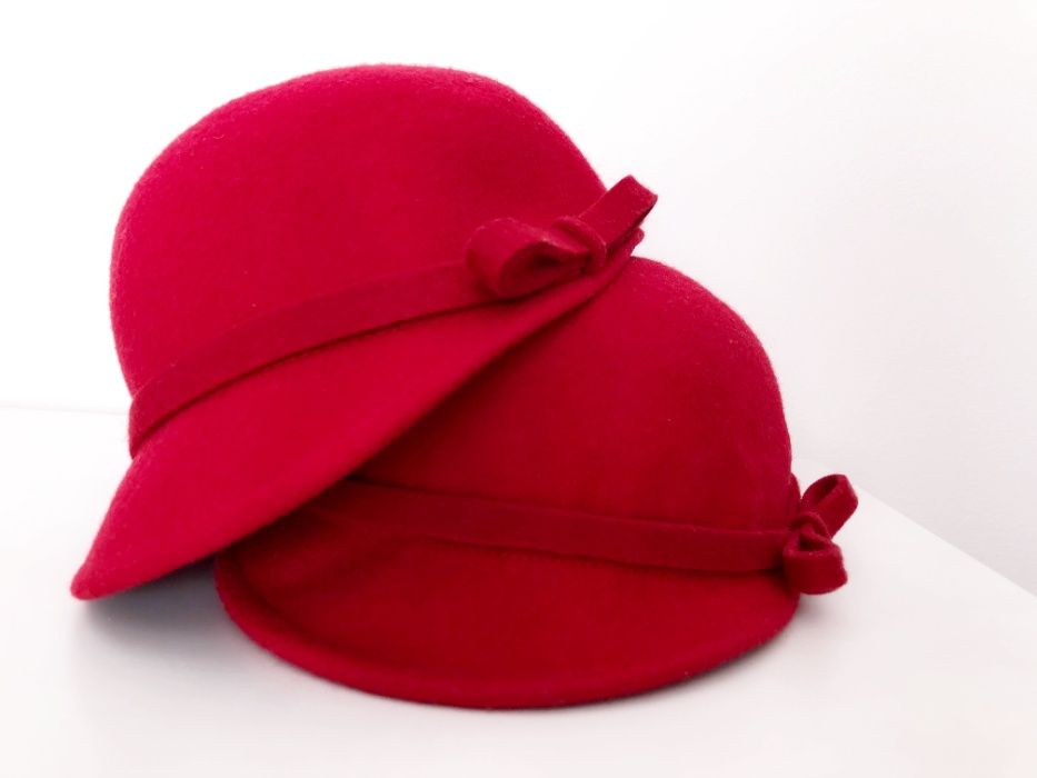 Лот рокля HM + филцова шапка Zara за 8 - 10години / 2 броя