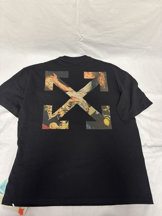 Tricou Off White Carravagio, marimea S fit L “perfect pentru un cadou”