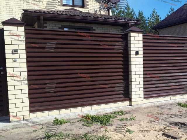Забор жалюзи еврозабор