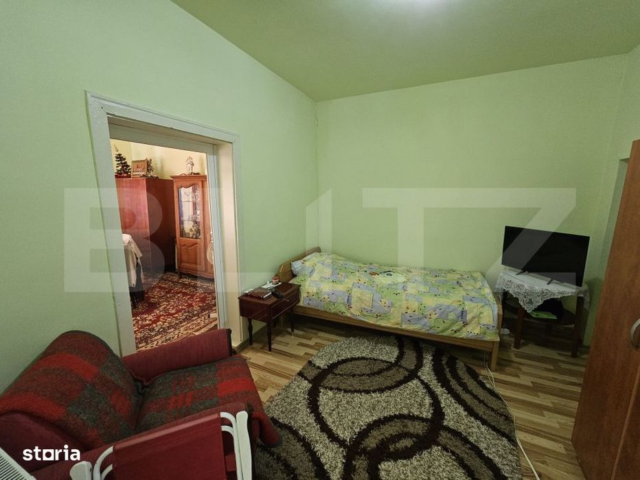 Casa renovata, 4.237mp teren intravilan, Dublu front stradal, Razboien
