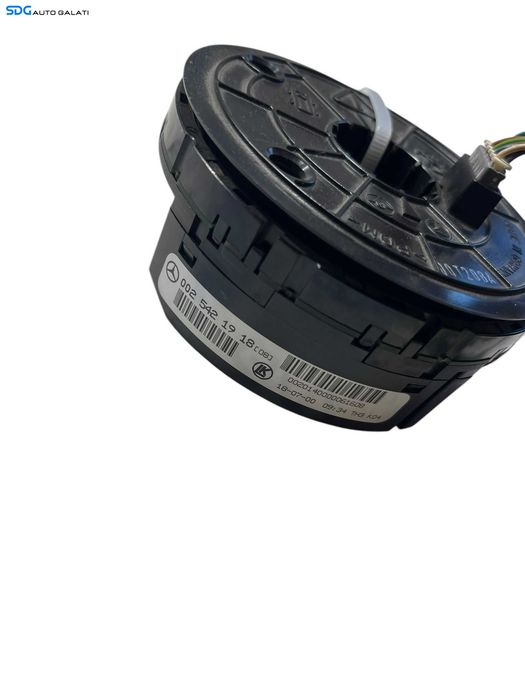 Spira Spirala Banda Panglica Senzor Unghi Volan Mercedes Clasa C Class W203 C180 C200 C220 C270 2000 - 2007 Cod 0025421918 002 542 19 18 [B3756]