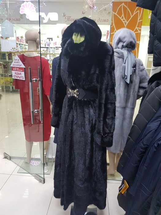 Натуральная норковая шуба