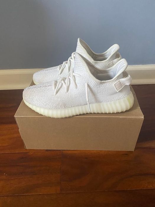 Adidasi Yeezy 350 V2 Cream white albi 36-40