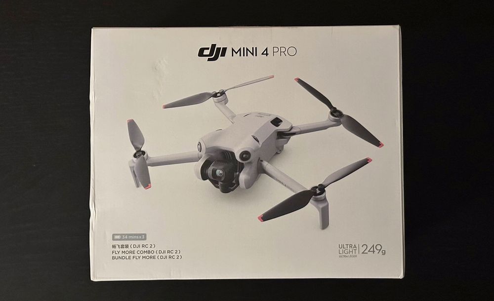 DJI Mini 4 Pro Fly More RC2 + Аксесоари - 1+ Летателен час + Гаранция
