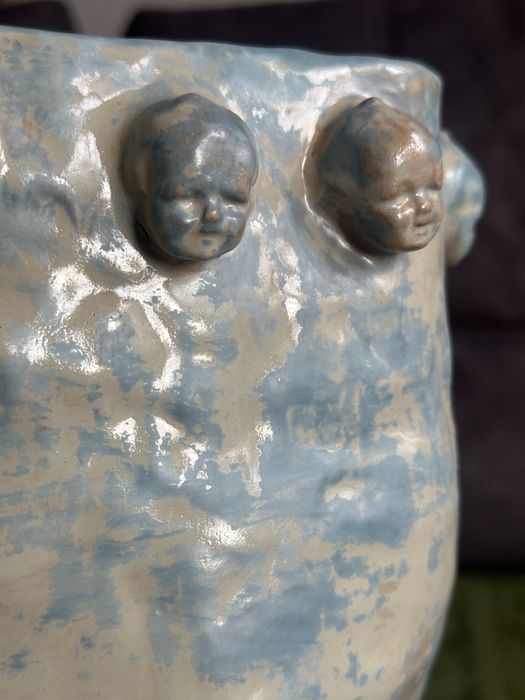 ваза керамическая ручная работа