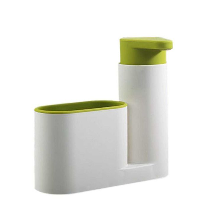 Organizator cu dispenser pentru chiuveta 2 in1