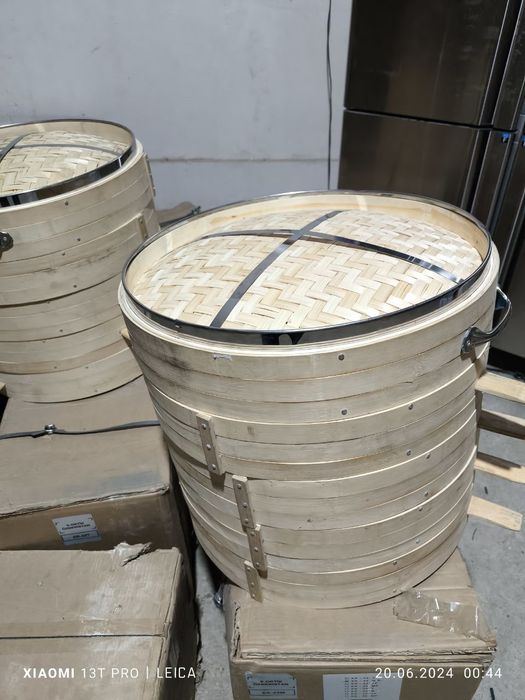 Манти пишириш учун бамбук лик пантикосконлар