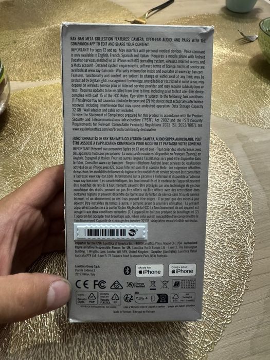 Rayban meta 2gen wayfarer