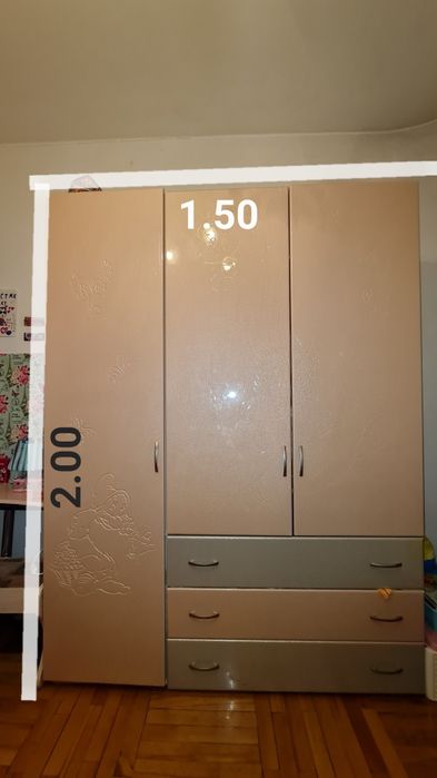 мебель для девочки,полноценный гарнитур