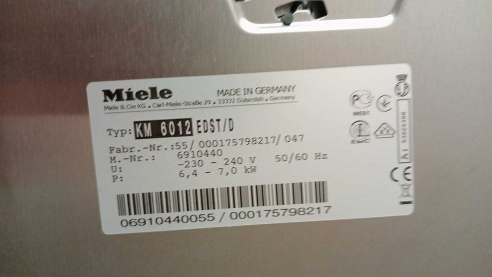 Plita inductie Miele