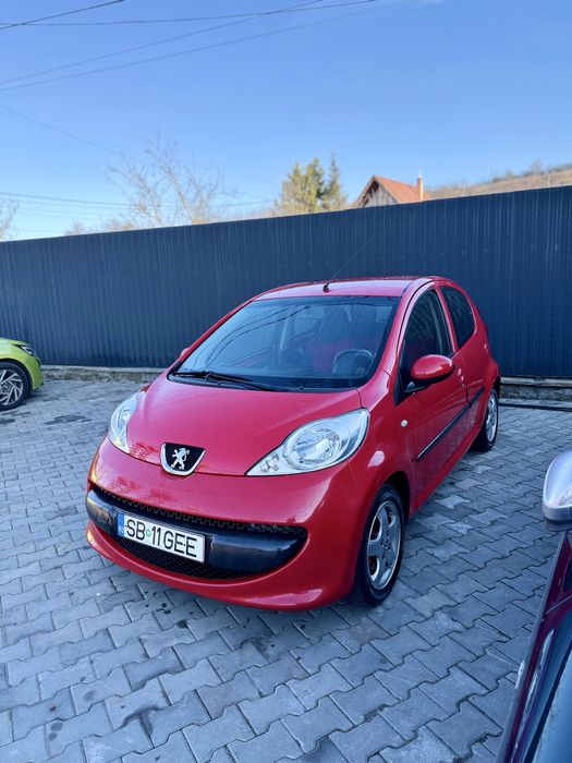 Peugeot 107 impecabila 1.4 diesel cosum 4 2008 acte la zi