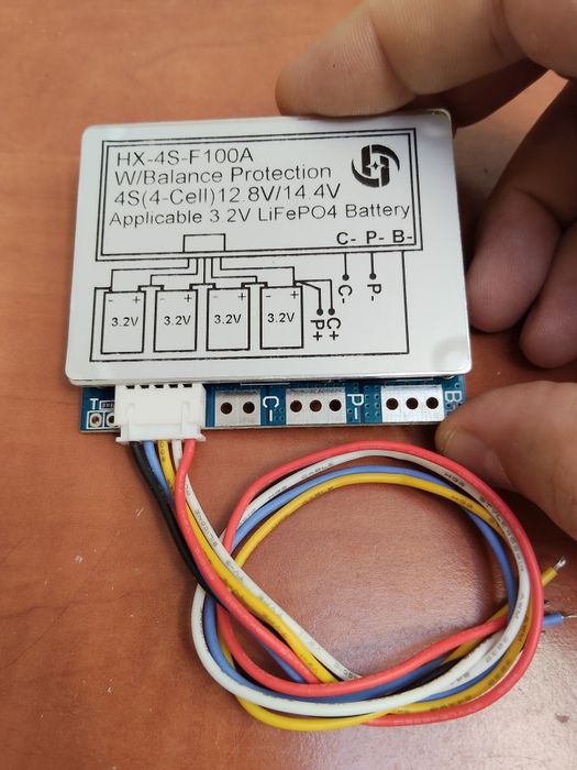 Lifepo4 protecție BMS HX-4S-F100A