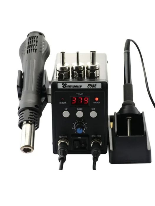 Statie de lipit, materiale electrice