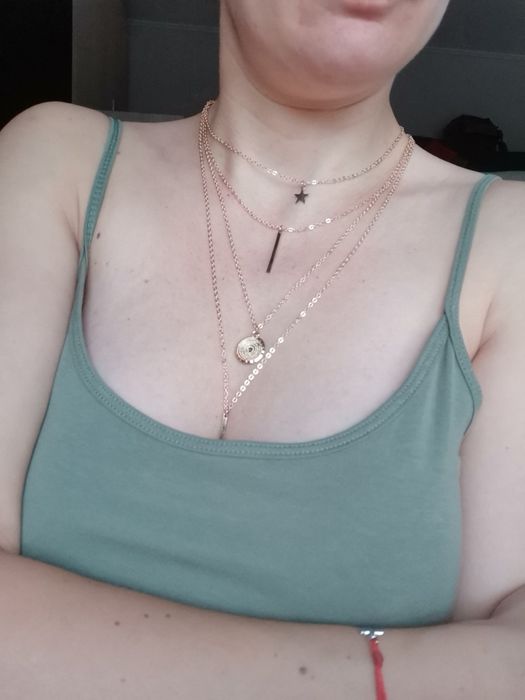 Колие/чокър в златно