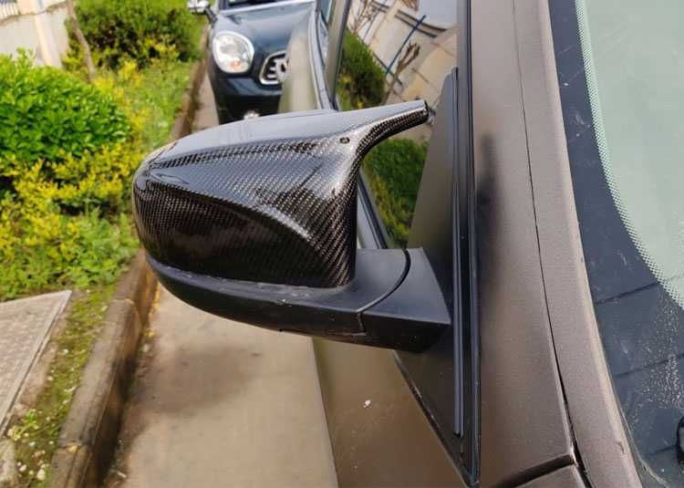 Capace Oglinzi M BMW X5 X6 E70 E71 Capac Oglinda, PRINDERI OEM, CARBON