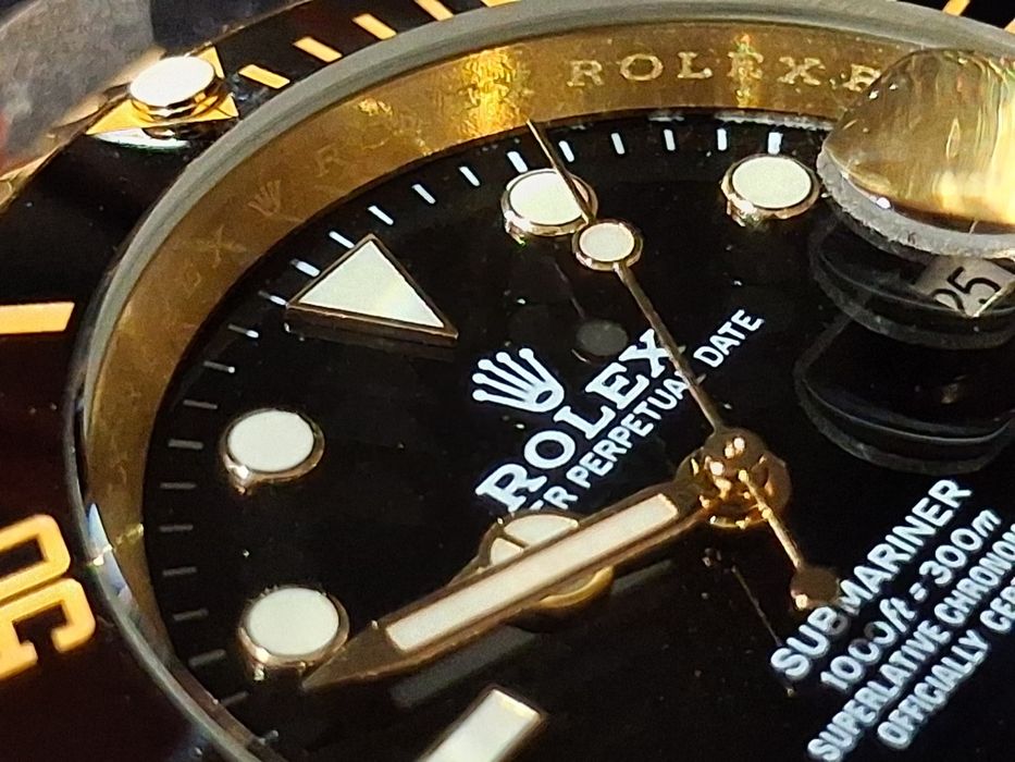 Rolex Submariner Yellow Black
