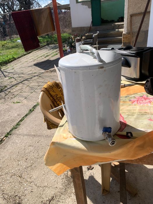 Камина с водна риза два радиатора и помпа