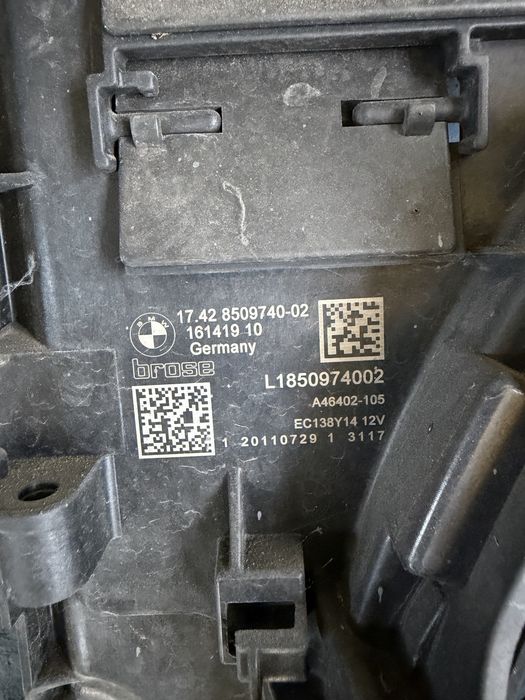 Electroventilator bmw f10 f11 2.0d 3.0d