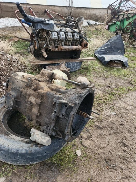 Мотор Коробка передач камаз