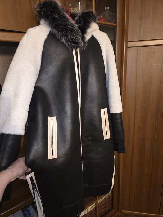 Продам дублёнка бомбер-пальто