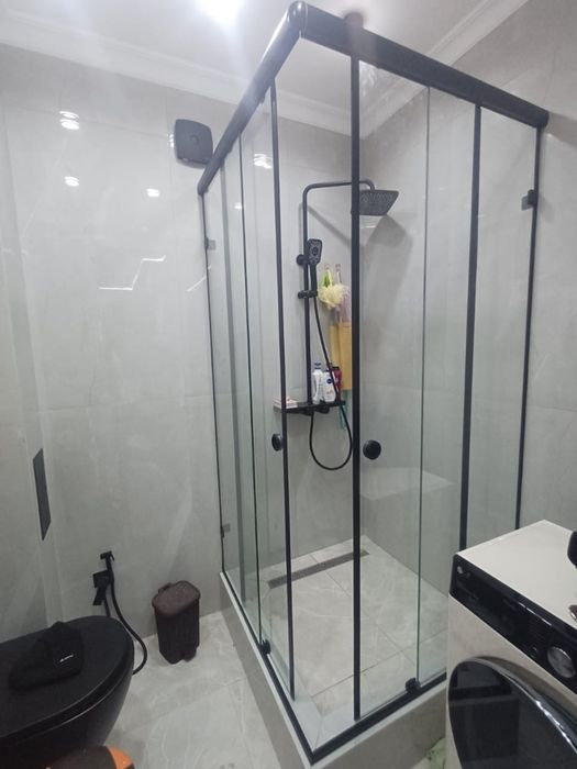 Стеклянные перегородки душевые кабины душ кабина шторки для ванна