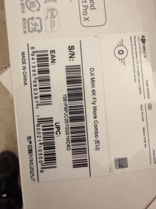 Drona dji mini 4k fly more combo noua sigilata 3 baterii husa incarcat