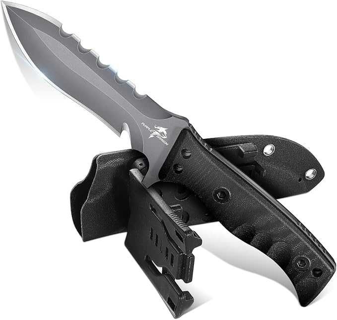 Нож Purple Dragon - за туризъм, бушкрафт, риболов, оцеляване