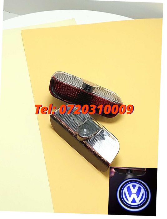 Holograme Usi Vw Phaeton Passat B5.5 , Touareg Pentru Iluminare Auto Portiere Logo Sau Semnalizare Dedicat Marcii Auto Mentionate In Titlu Volkswagen