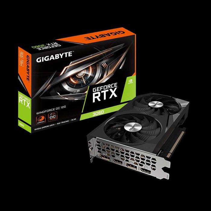 GIGABYT 3060, 12GB GDDR6, 192-bit + 1060  3GB