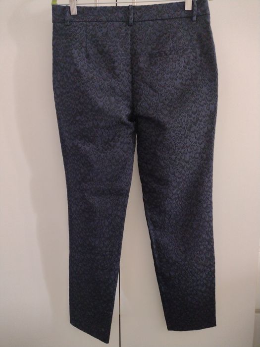 Дамски жакардов панталон Zara