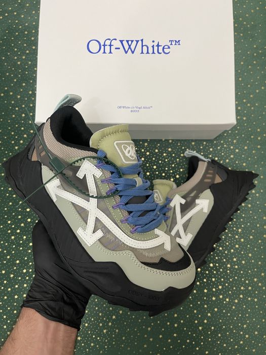Off-White Odsy-1000 Black Sage Green