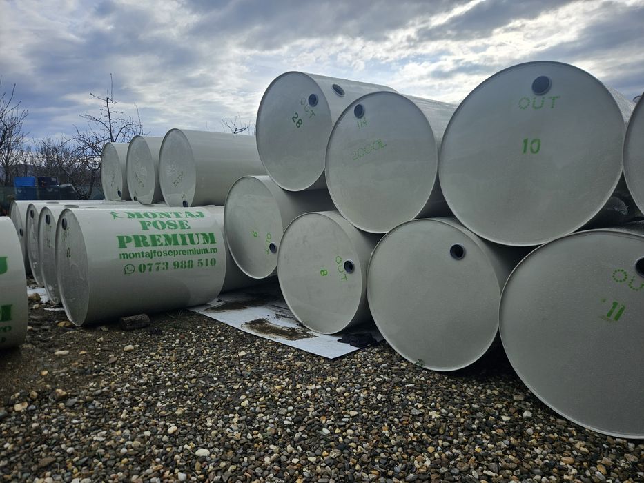 Vand si montez Fose Septice Ecologice Tricamerale - Fetesti