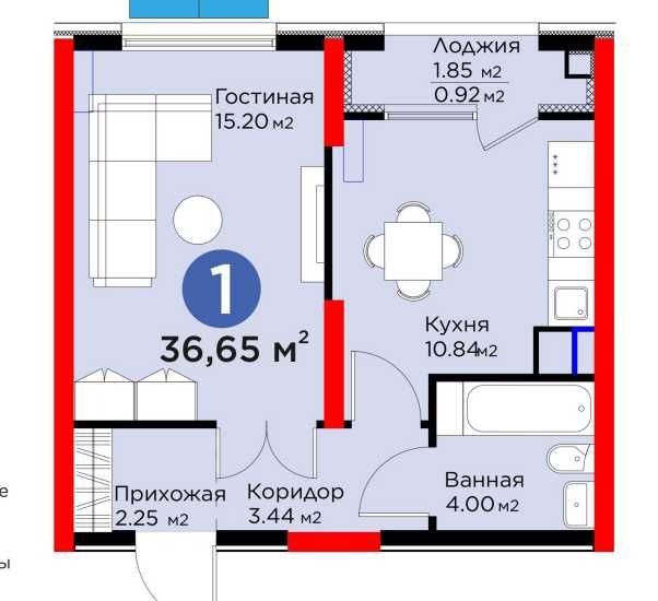 1 xonali uy srochna sotiladi 20% aksiya Botanika bog'i yonida (ИК)