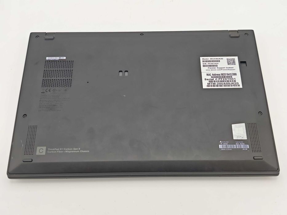 Ultrabook Lenovo ThinkPad X1 Carbon Gen 8 UHD IPS i7-10610U 16 Gb Ram SSD 500 Gb Stare Buna