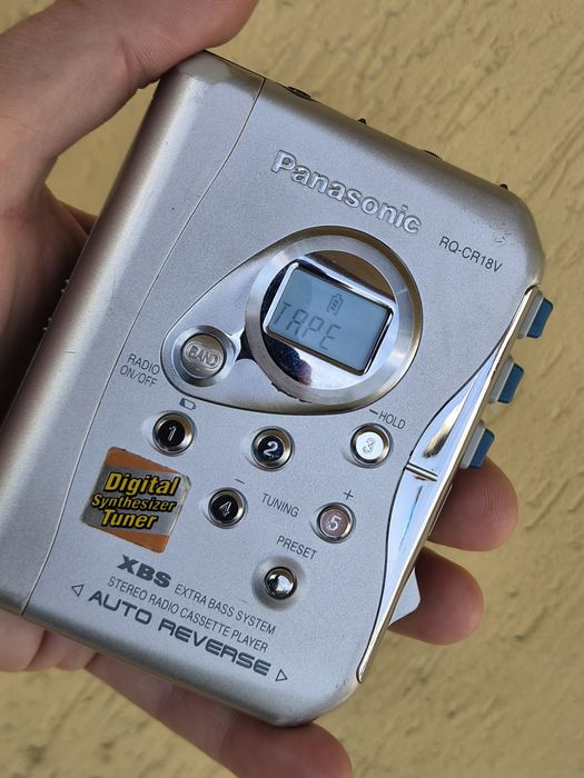 Walkman Panasonic autorecers si radio