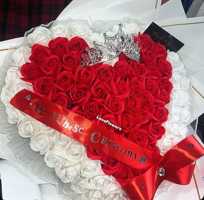 Aranjamente trandafiri sapun   (Doar cu ridicare personala)