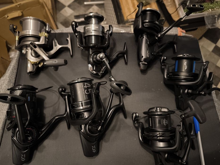 Mulinete pentru staționar Shimano,daiwa.