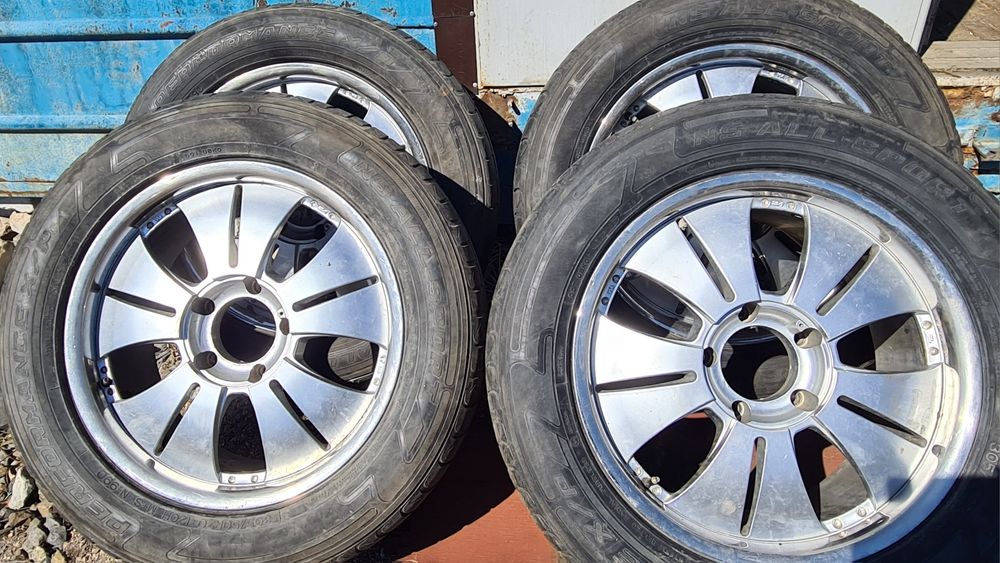 Титановые диски с летней резиной Lexus