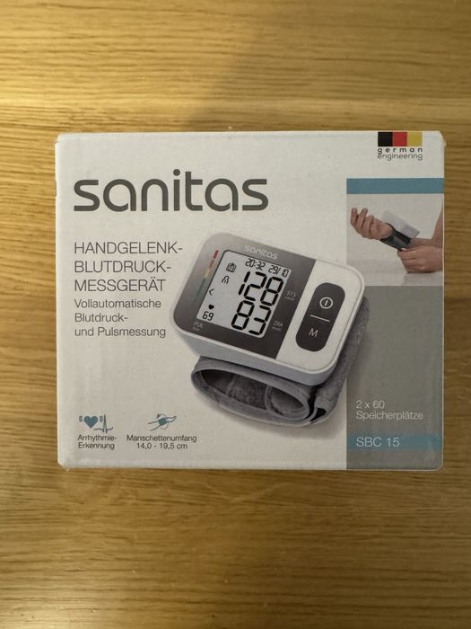 Sanitas Tensiometru de încheietura SBC22