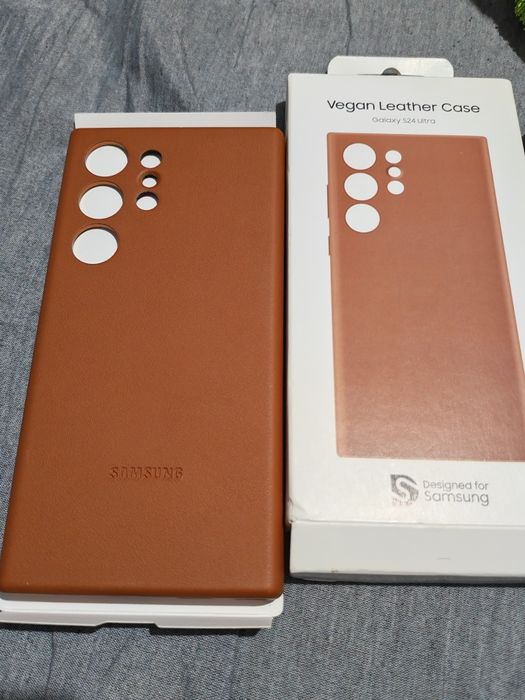 2 Huse  Samsung Galaxy s24 ultra am si folie sticla