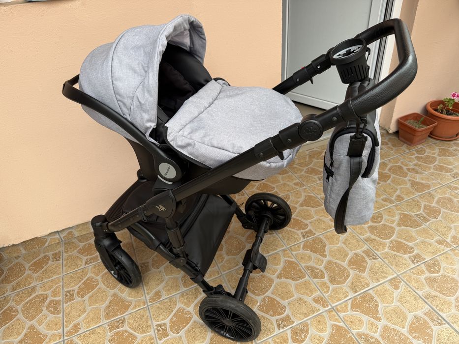 Krausman – Carucior 3 in 1 Mirage Swift Silver – Testat ADAC