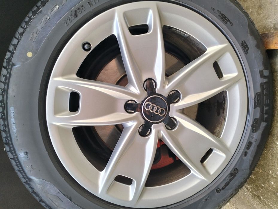 Set roti Audi 5×112, anvelope de vara