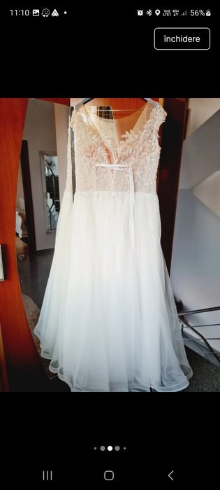 Rochie mireasa alba
