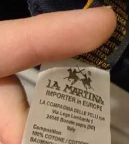 Оригинална фланелка с яка La Martina