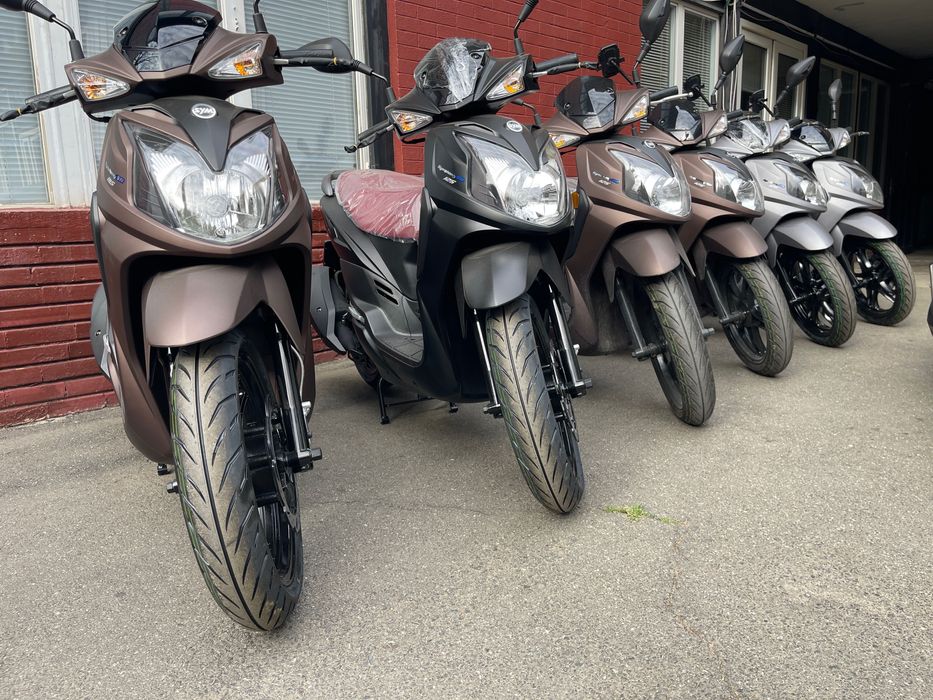 Inchirieri scutere 125cc, 50cc, 50cc fara permis NOI si PUTIN RULATE