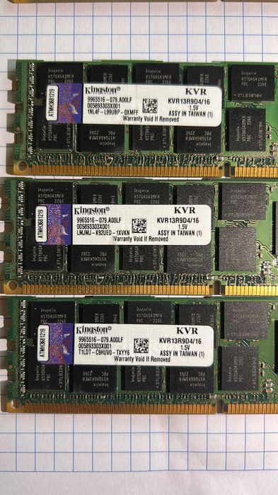 Memorie server RAM DDR3 Kingston 6 bucati