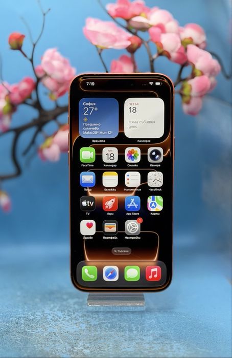 ГАРАНЦИОНЕН!!! Apple iPhone 17 Pro Max, 512GB, 5G, Cosmic Orange