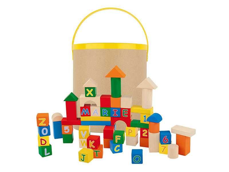 НОВИ! Конструктор дървени блокчета различни модели