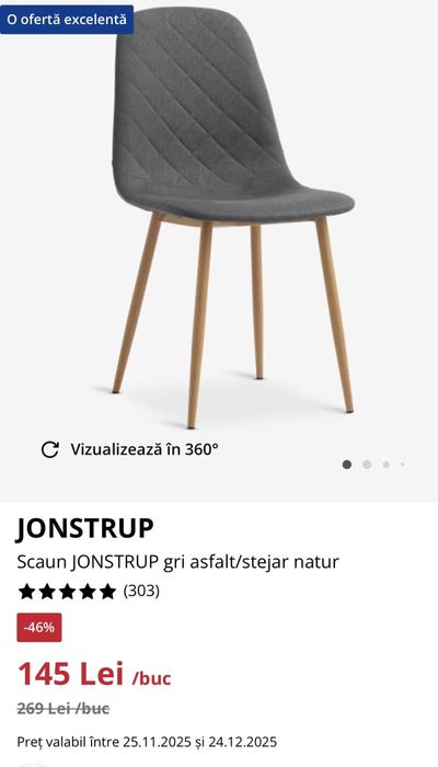 se vinde comodă, 2 noptiere și 4 scaune