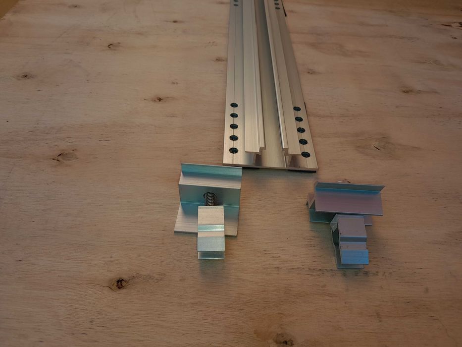 K2 minirail sistem montaj panouri fotovoltaice